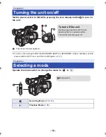 Предварительный просмотр 18 страницы Panasonic AG-AC90EJ Operating Instructions Manual