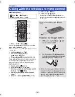 Предварительный просмотр 25 страницы Panasonic AG-AC90EJ Operating Instructions Manual