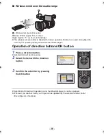 Предварительный просмотр 26 страницы Panasonic AG-AC90EJ Operating Instructions Manual