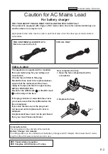 Предварительный просмотр 3 страницы Panasonic AG-AF101AE Operating Instructions Manual