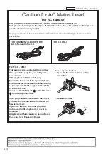 Предварительный просмотр 4 страницы Panasonic AG-AF101AE Operating Instructions Manual