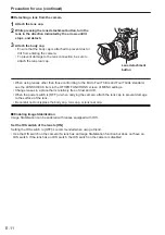 Предварительный просмотр 12 страницы Panasonic AG-AF101AE Operating Instructions Manual