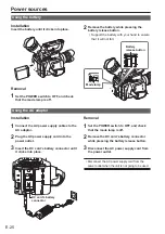 Предварительный просмотр 26 страницы Panasonic AG-AF101AE Operating Instructions Manual