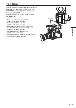 Предварительный просмотр 29 страницы Panasonic AG-AF101AE Operating Instructions Manual