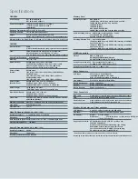 Preview for 15 page of Panasonic AG AG-HPX170 Specifications