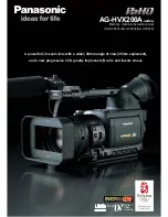 Preview for 1 page of Panasonic AG AG-HVX200A Brochure & Specs