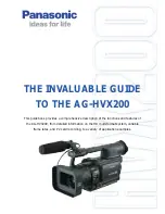 Panasonic AG AG-HVX200A Manual Book preview