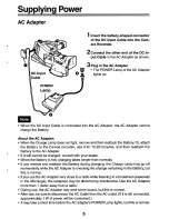 Preview for 5 page of Panasonic AG-B15 Operating Instructions Manual