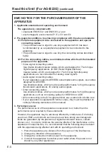 Предварительный просмотр 6 страницы Panasonic AG-B23P Operating Instructions Manual