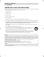 Preview for 3 page of Panasonic AG-BS300P Operating Instructions Manual