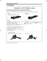 Preview for 4 page of Panasonic AG-BS300P Operating Instructions Manual