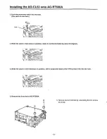 Preview for 4 page of Panasonic AG-CL52 Operating Instructions Manual