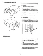 Preview for 6 page of Panasonic AG-CL52 Operating Instructions Manual