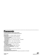 Preview for 8 page of Panasonic AG-CL52 Operating Instructions Manual