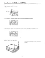 Preview for 4 page of Panasonic AG-CL52P Operating Instructions Manual