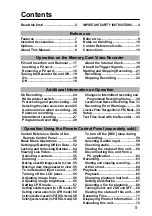 Preview for 5 page of Panasonic AG-CPD15P Operating Instructions Manual