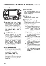 Preview for 48 page of Panasonic AG-CPD15P Operating Instructions Manual