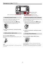 Preview for 45 page of Panasonic AG-CPD20P Operating Instructions Manual