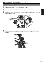 Preview for 11 page of Panasonic AG-CVF10G Operating Instructions Manual