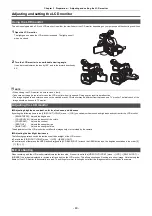 Предварительный просмотр 49 страницы Panasonic AG-CX10 Operating Instructions Manual