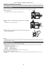 Предварительный просмотр 50 страницы Panasonic AG-CX10 Operating Instructions Manual