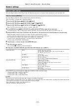 Предварительный просмотр 175 страницы Panasonic AG-CX10 Operating Instructions Manual