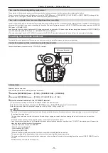 Предварительный просмотр 51 страницы Panasonic AG-CX350 Operating Instructions Manual