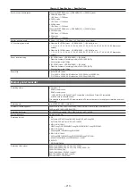 Preview for 210 page of Panasonic AG-CX350 Operating Instructions Manual