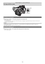 Предварительный просмотр 36 страницы Panasonic AG-CX350E Operating Instructions Manual