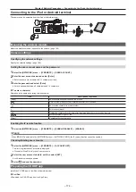 Предварительный просмотр 174 страницы Panasonic AG-CX350E Operating Instructions Manual