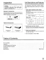 Preview for 3 page of Panasonic AG-DA100 Operating Instructions Manual