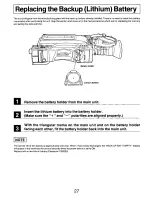 Предварительный просмотр 27 страницы Panasonic AG-DP800HP Manual