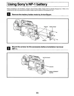 Предварительный просмотр 35 страницы Panasonic AG-DP800HP Manual