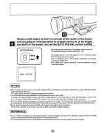 Предварительный просмотр 39 страницы Panasonic AG-DP800HP Manual