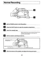 Предварительный просмотр 40 страницы Panasonic AG-DP800HP Manual