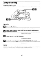 Предварительный просмотр 42 страницы Panasonic AG-DP800HP Manual