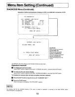 Предварительный просмотр 72 страницы Panasonic AG-DP800HP Manual