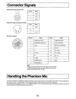 Предварительный просмотр 73 страницы Panasonic AG-DP800HP Manual