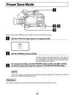 Предварительный просмотр 44 страницы Panasonic AG-DP800HP Operating Instructions Manual