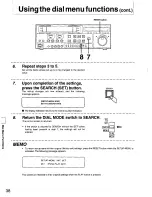 Preview for 38 page of Panasonic AG-DS850 User Manual