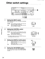 Preview for 24 page of Panasonic AG-DS850P Operating Instructions Manual