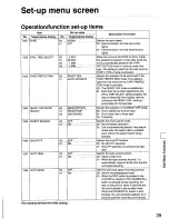 Preview for 39 page of Panasonic AG-DS850P Operating Instructions Manual