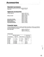 Preview for 65 page of Panasonic AG-DS850P Operating Instructions Manual