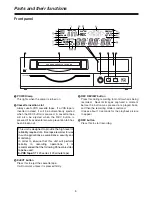 Preview for 5 page of Panasonic AG-DTL1 Operating Instructions Manual