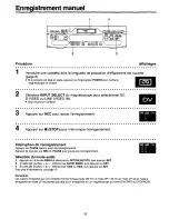 Предварительный просмотр 31 страницы Panasonic AG-DV1000P Operating Instructions Manual