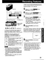 Preview for 21 page of Panasonic AG-DV11DC P Operating Instructions Manual