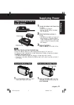 Предварительный просмотр 9 страницы Panasonic AG-DV1DC E Operating Instructions Manual