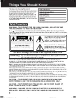 Preview for 2 page of Panasonic AG-DV1DC P Operating Instructions Manual