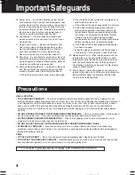 Preview for 4 page of Panasonic AG-DV1DC P Operating Instructions Manual