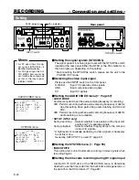 Предварительный просмотр 34 страницы Panasonic AG-DV2500 - Professional Video Cassete recorder/player Operating Instructions Manual